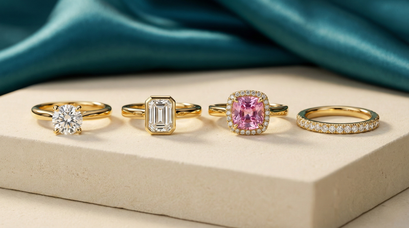Setting Styles, Explained: Prong vs Bezel Vs Halo Vs Pavé (Security + Vibe)