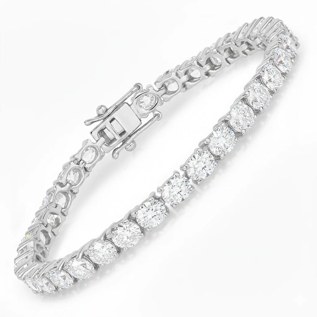 Classic Oval Tennis Bracelet