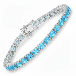 Classic Oval Tennis Bracelet