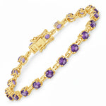 Round Prong Set Tennis Bracelet