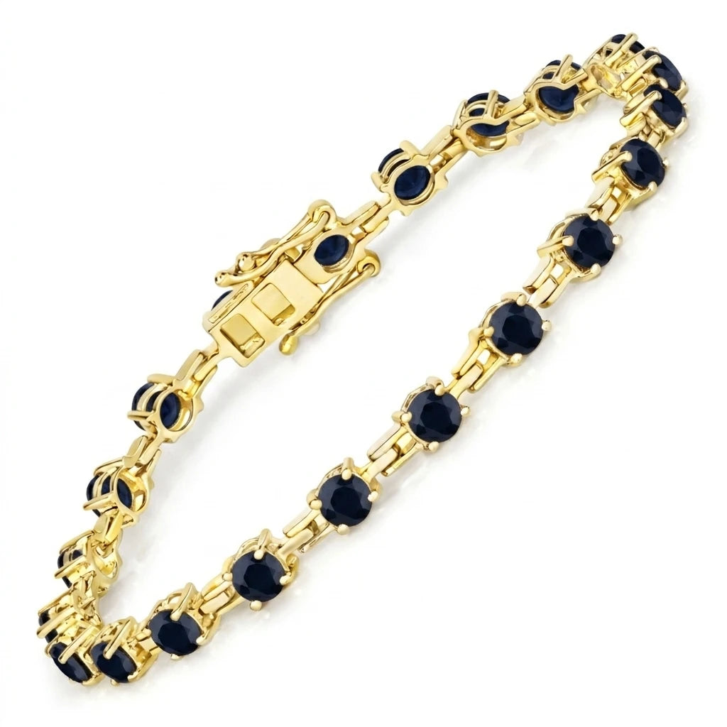 Round Prong Set Tennis Bracelet
