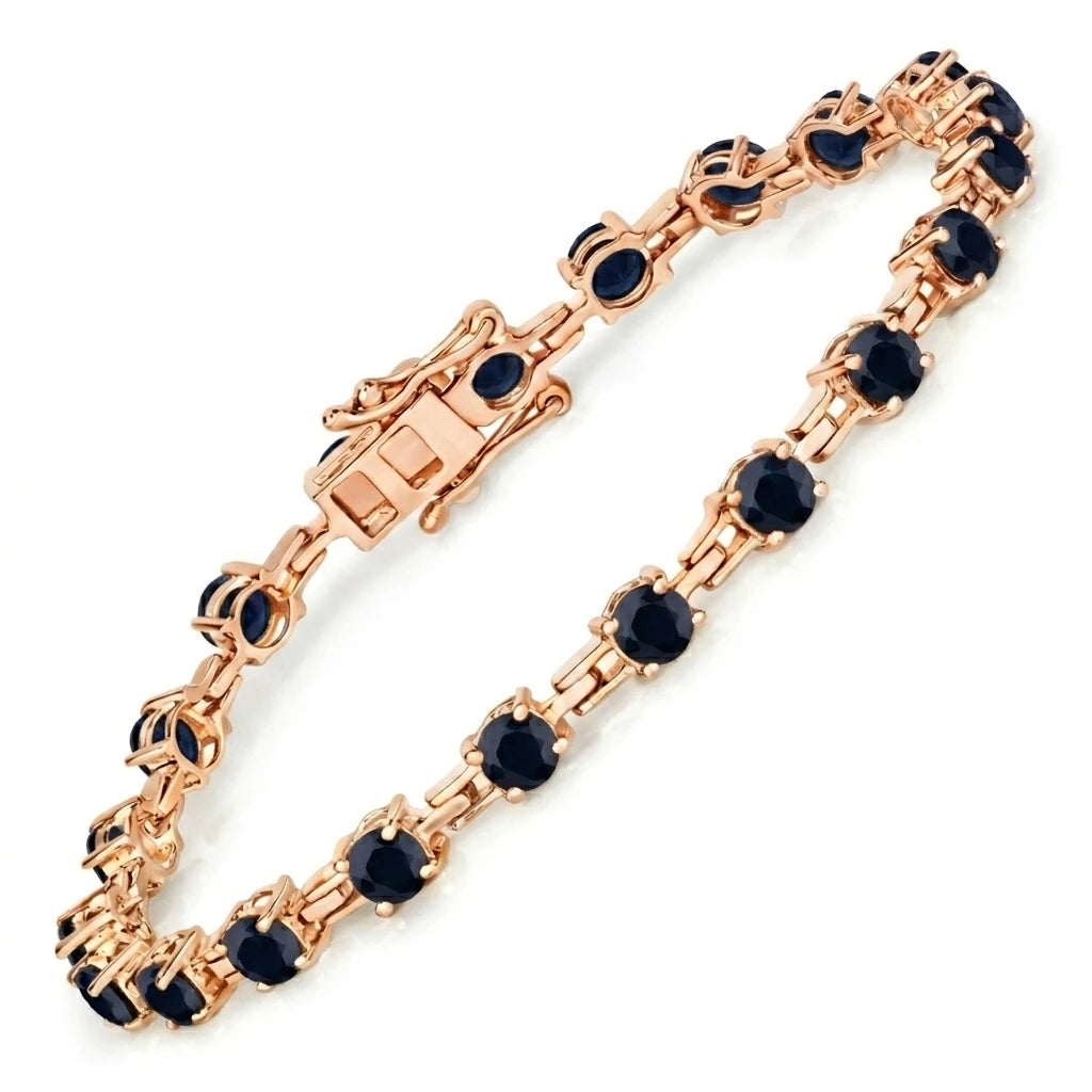 Round Prong Set Tennis Bracelet