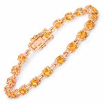 Round Prong Set Tennis Bracelet