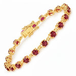 Round Prong Set Tennis Bracelet