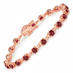 Round Prong Set Tennis Bracelet