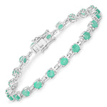 Round Prong Set Tennis Bracelet