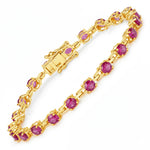 Round Prong Set Tennis Bracelet