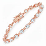 Round Prong Set Tennis Bracelet