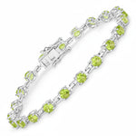 Round Prong Set Tennis Bracelet