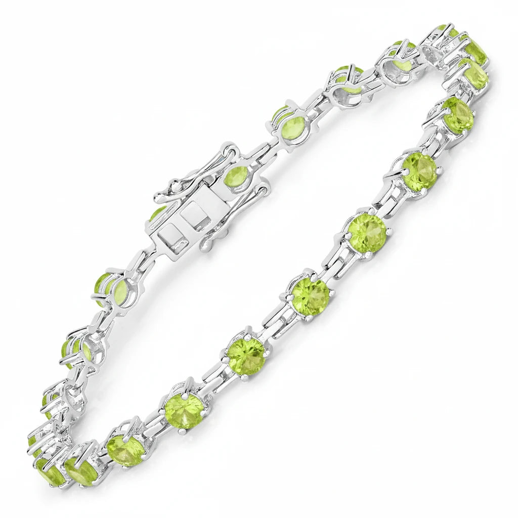 Round Prong Set Tennis Bracelet