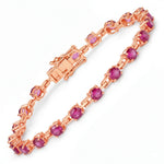 Round Prong Set Tennis Bracelet