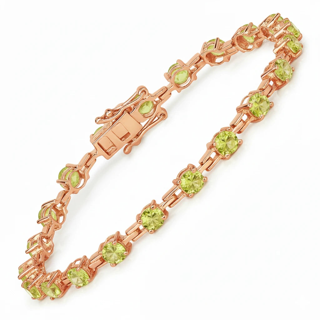 Round Prong Set Tennis Bracelet