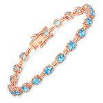 Round Prong Set Tennis Bracelet