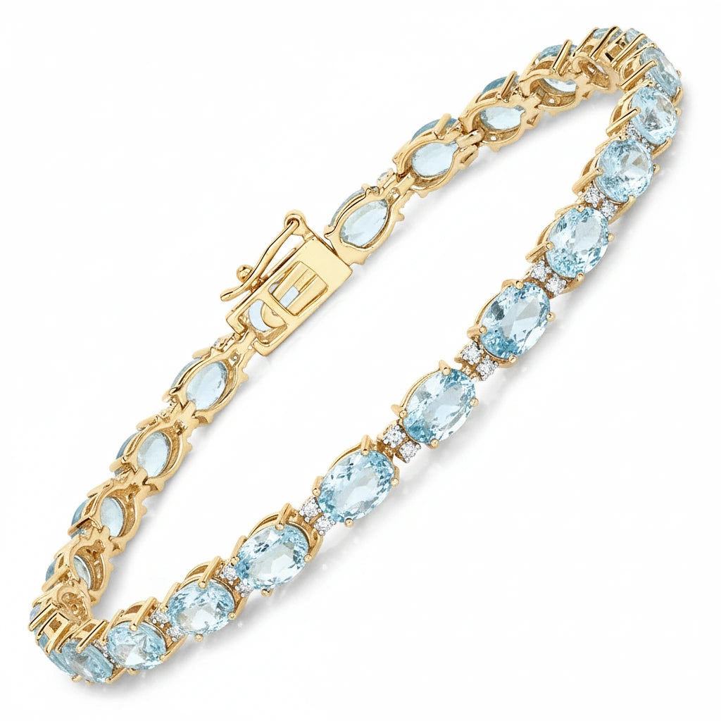 Oval Tennis Bracelet