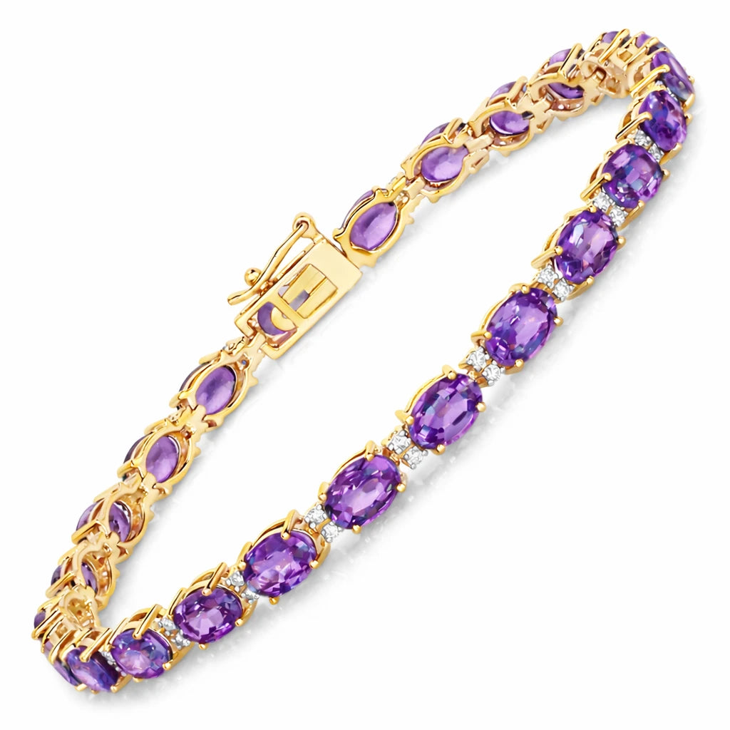 Oval Tennis Bracelet