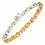 Oval Tennis Bracelet