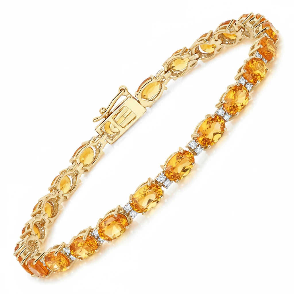 Oval Tennis Bracelet
