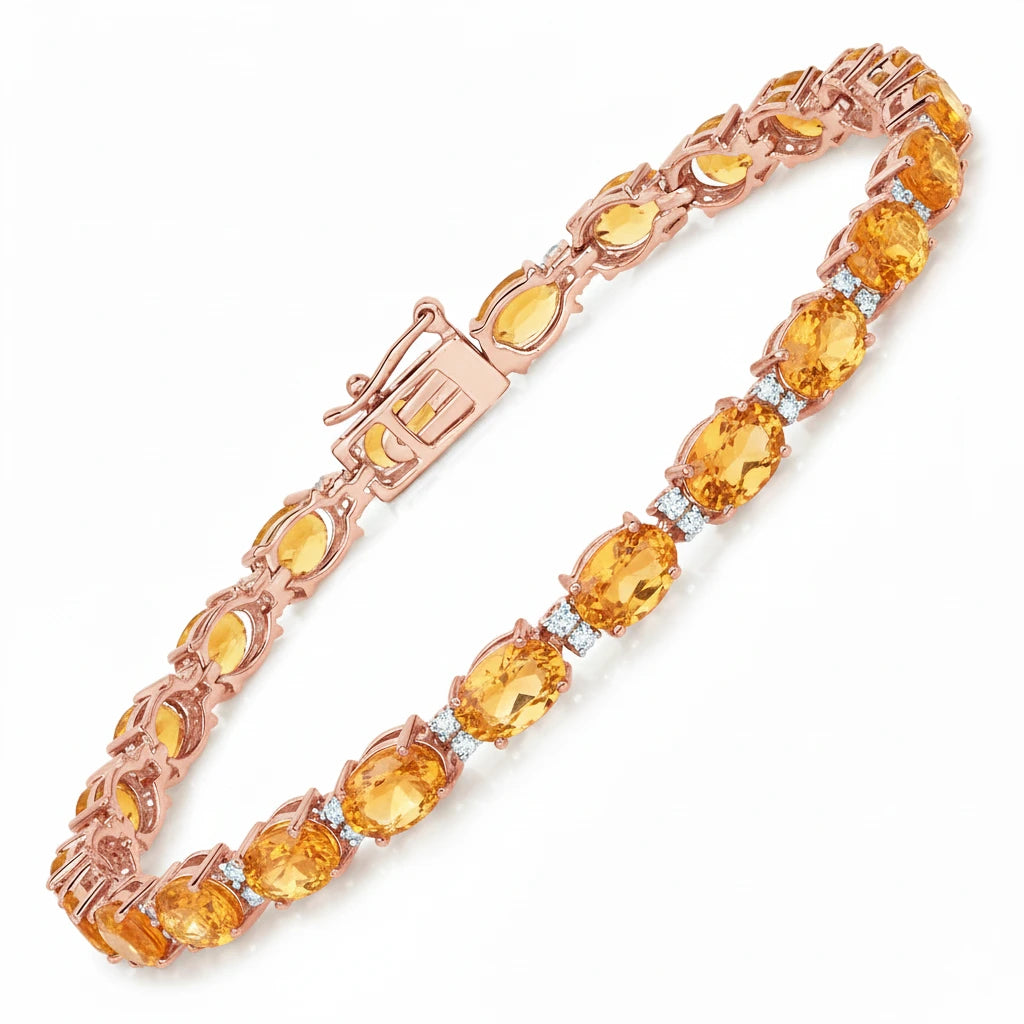 Oval Tennis Bracelet
