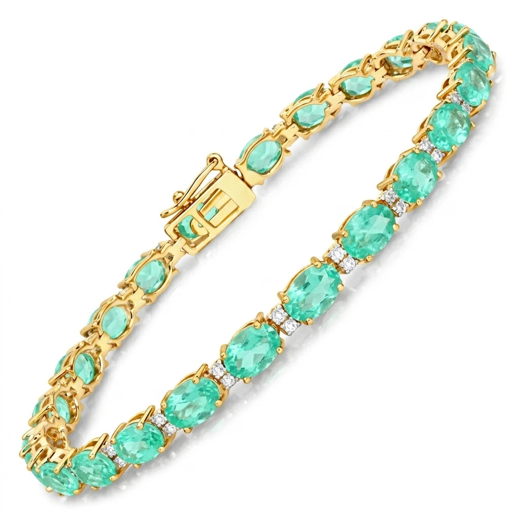 Oval Tennis Bracelet