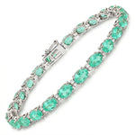 Oval Tennis Bracelet