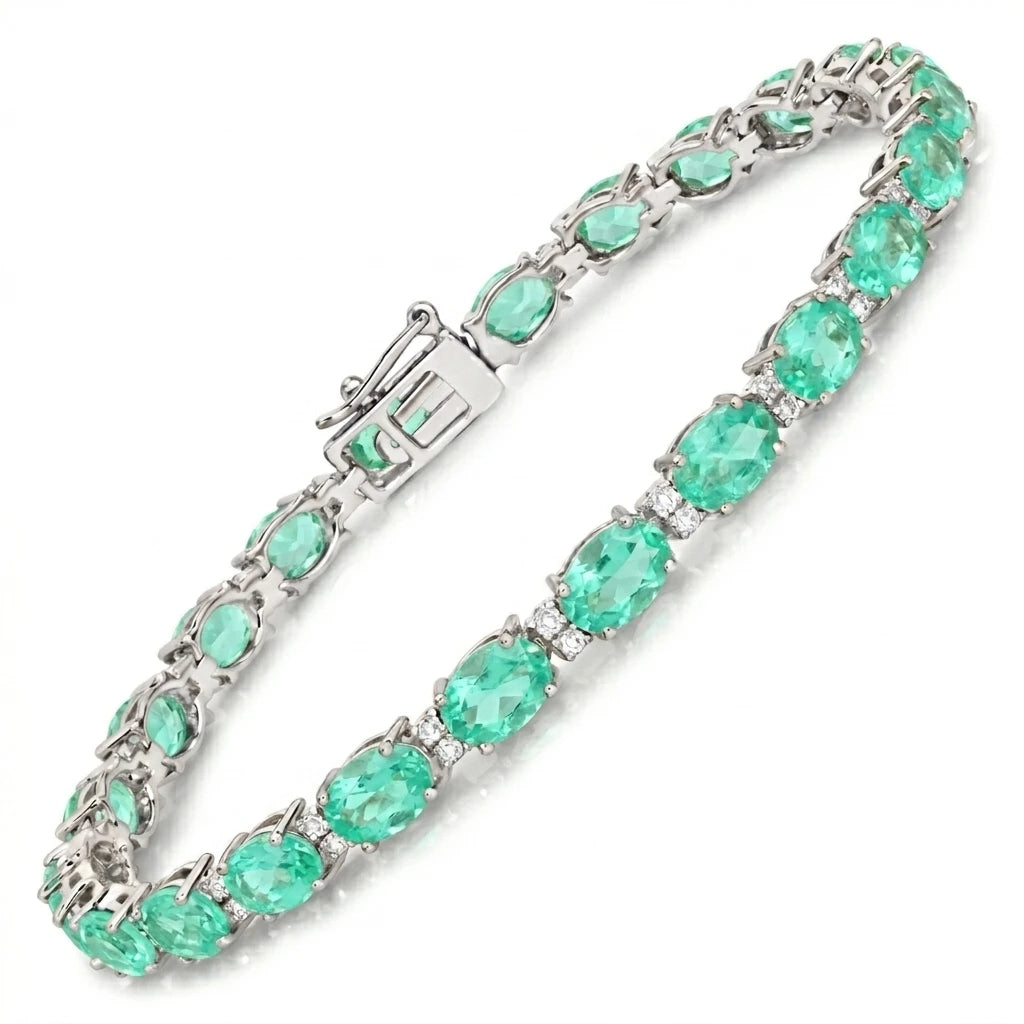 Oval Tennis Bracelet