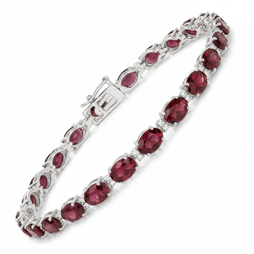 Oval Tennis Bracelet