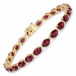 Oval Tennis Bracelet