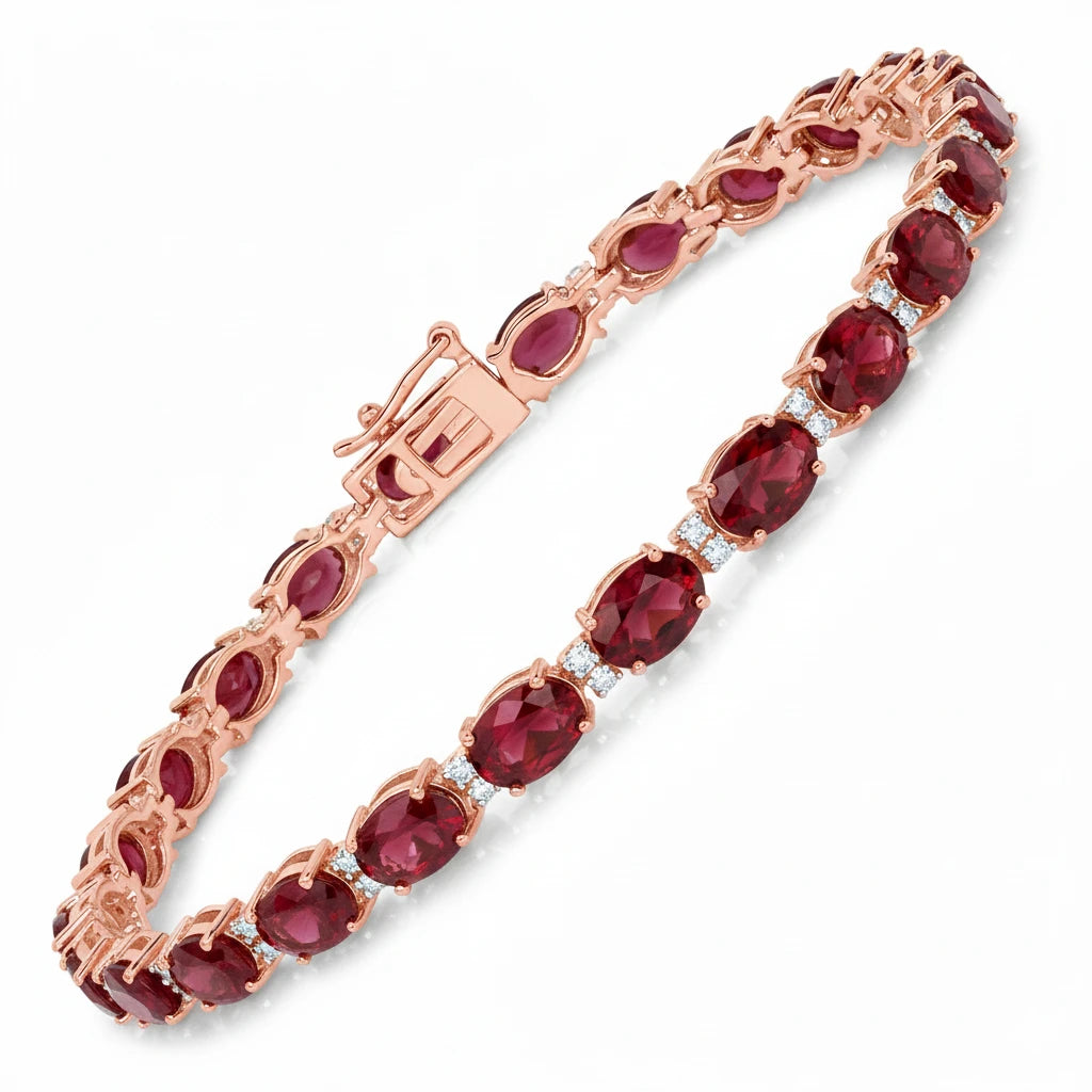Oval Tennis Bracelet