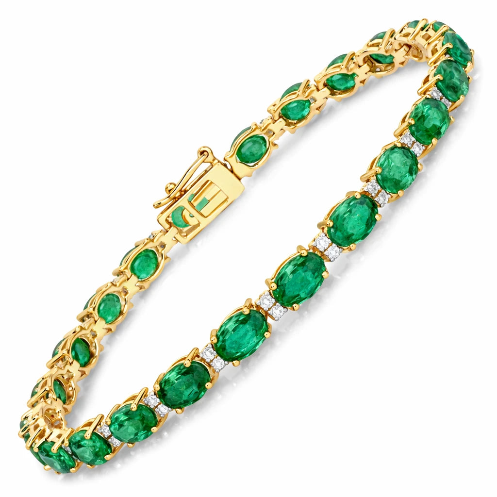 Oval Tennis Bracelet
