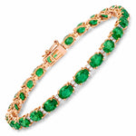 Oval Tennis Bracelet