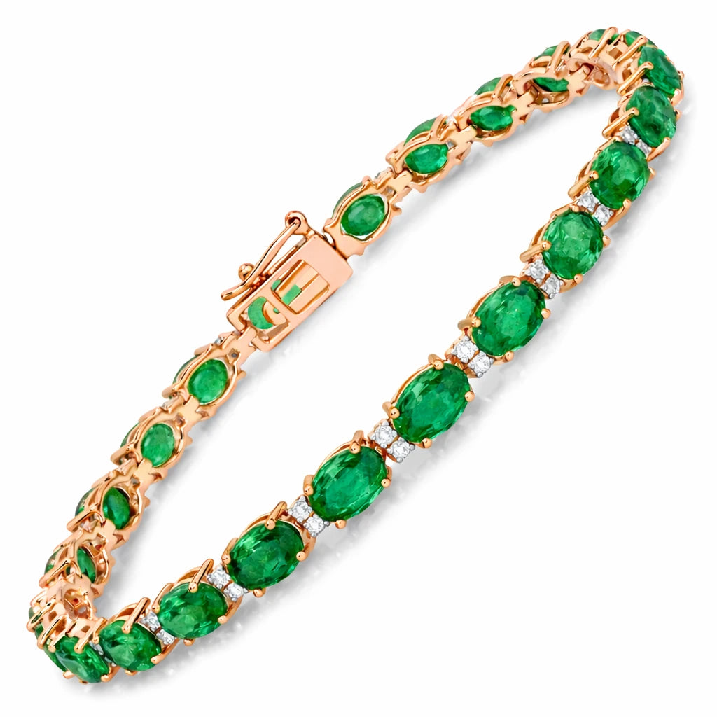Oval Tennis Bracelet
