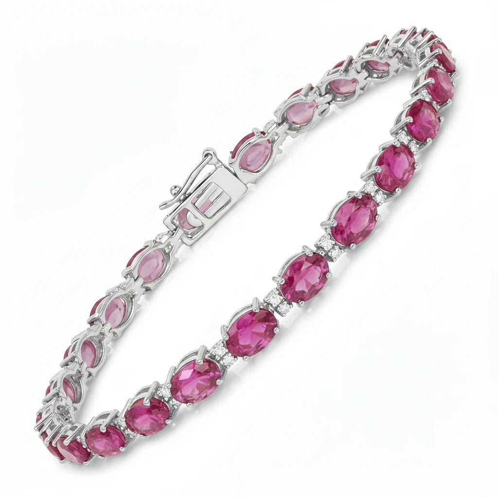 Oval Tennis Bracelet