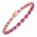 Oval Tennis Bracelet