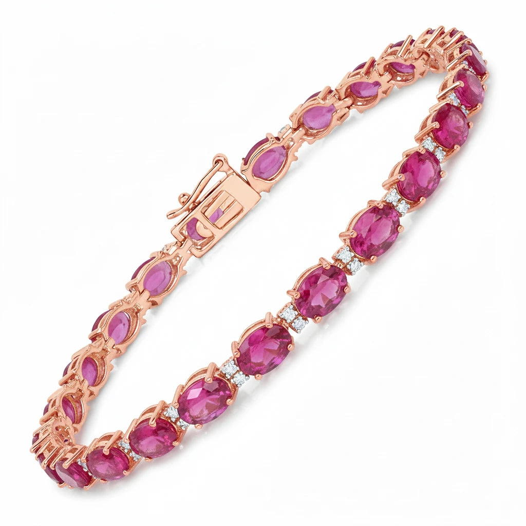 Oval Tennis Bracelet