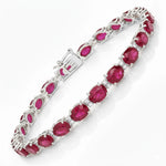 Oval Tennis Bracelet