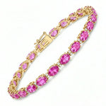 Oval Tennis Bracelet