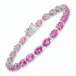Oval Tennis Bracelet