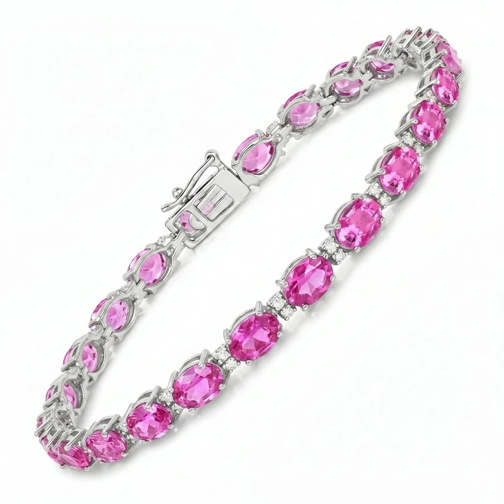 Oval Tennis Bracelet