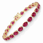 Oval Tennis Bracelet