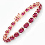 Oval Tennis Bracelet