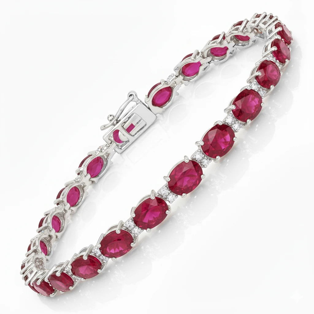 Oval Tennis Bracelet