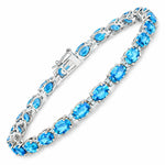 Oval Tennis Bracelet