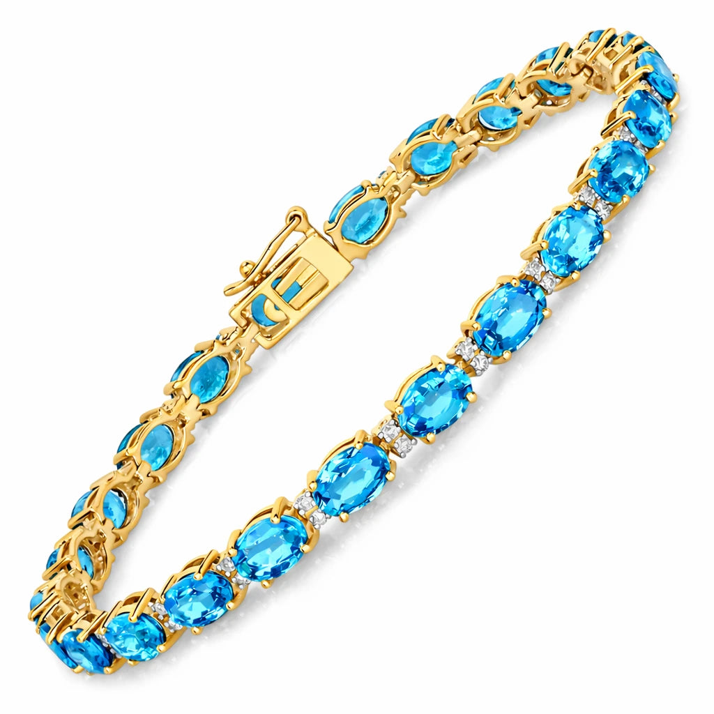 Oval Tennis Bracelet