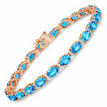 Oval Tennis Bracelet