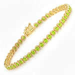 Bezel Set Round Tennis Bracelet