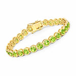 Stackable Bezel Set Round Tennis Bracelet