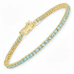 Classic Round Prong Set Tennis Bracelet