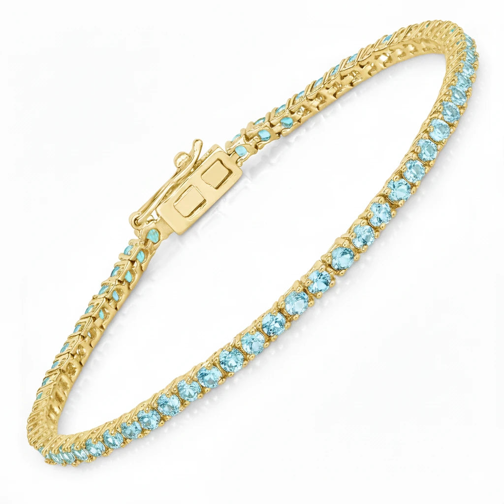 Classic Round Prong Set Tennis Bracelet