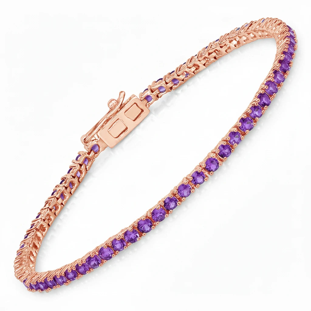 Classic Round Prong Set Tennis Bracelet