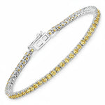 Classic Round Prong Set Tennis Bracelet